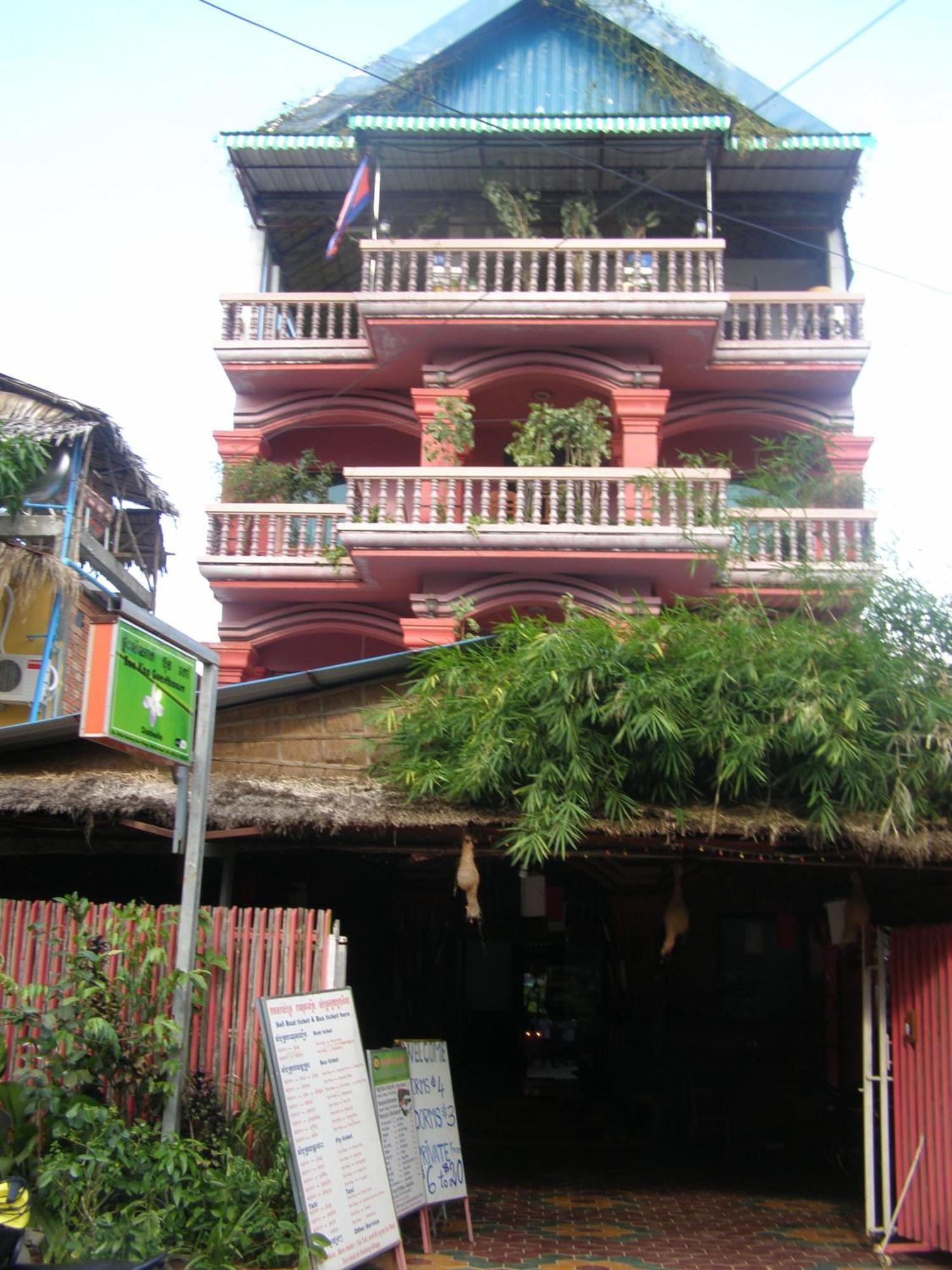 Bun Kao Guesthouse Siem Reap Exterior foto